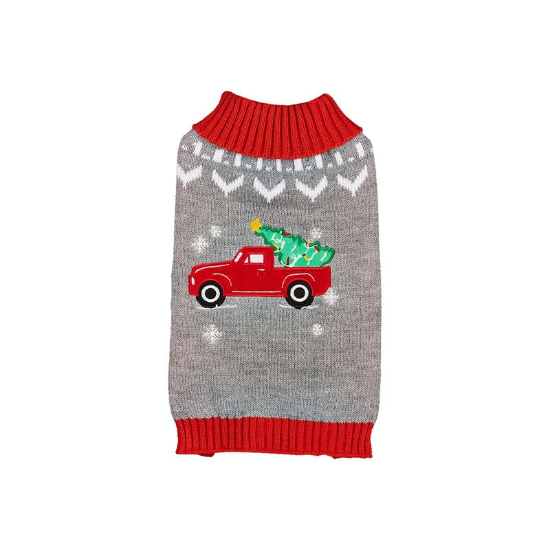 Christmas pet sweater