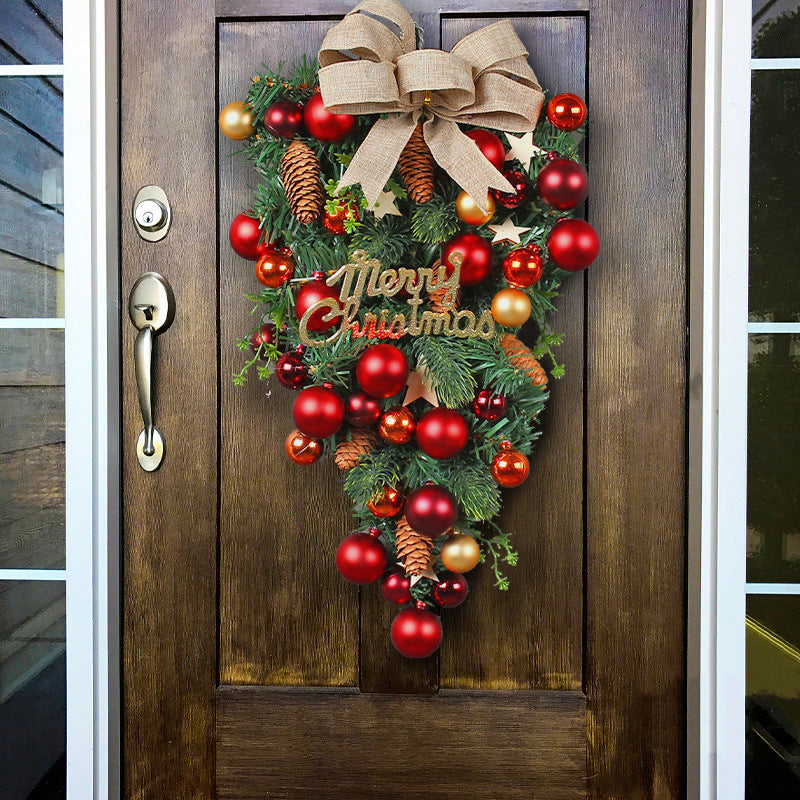 Christmas door wreath