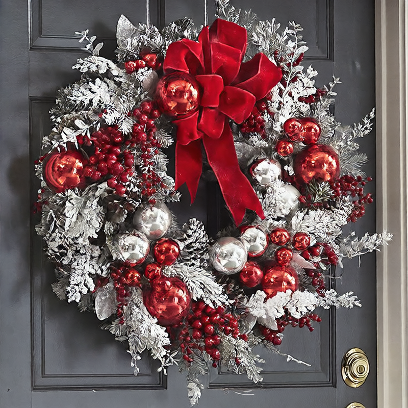 Christmas decorations wreath